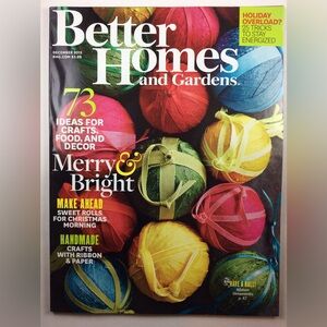 Better Homes and Gardens Magazine December 2015